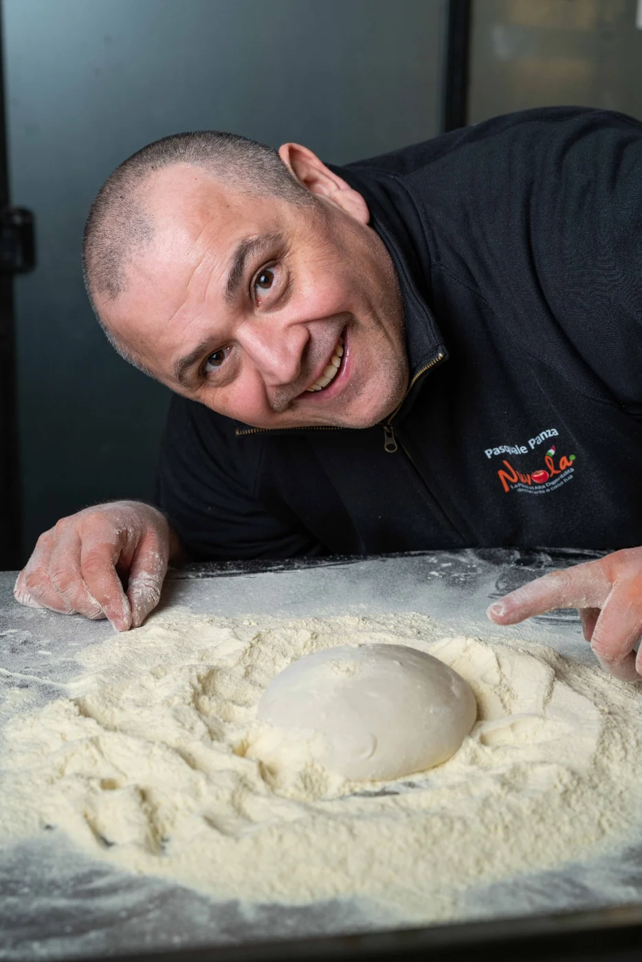 Il banco della Pizzeria Nuvola